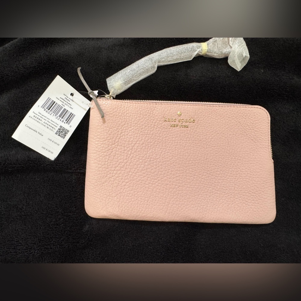 Kate Spade ♠️ blush pink wristlet